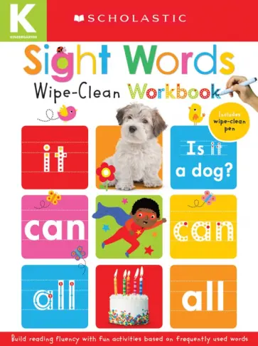 Sight Words. Wipe Clean Workbooks обложка книги