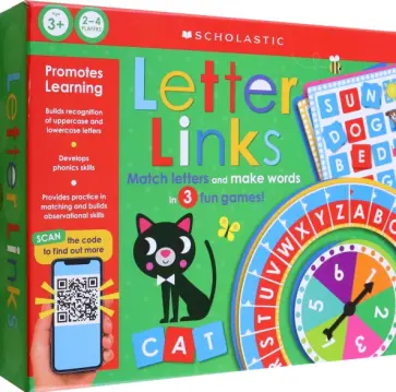 Letter Links. Learning Game Letter Links. Learning Game обложка книги
