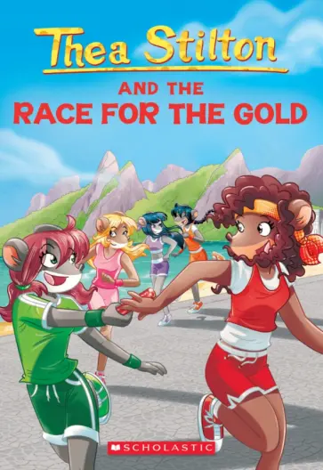 Thea Stilton and the Race for the Gold обложка книги