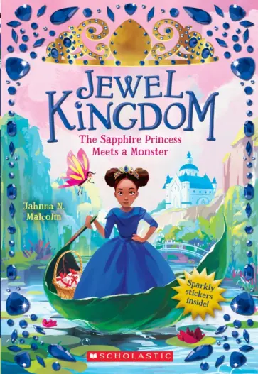 Jahnna Malcolm - The Sapphire Princess Meets a Monster обложка книги