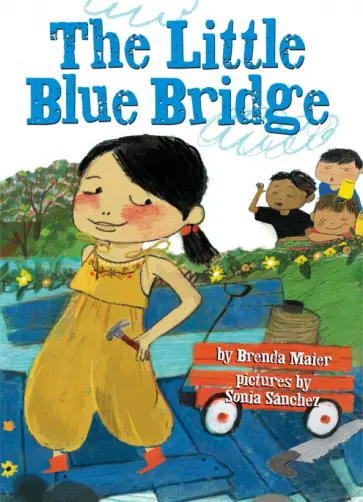 Brenda Maier - The Little Blue Bridge обложка книги