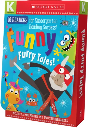 Robinson, Greening - Funny Furry Tales. Kindergarten A-D Reader Box Set обложка книги