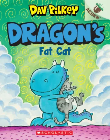 Dav Pilkey - Dragon's Fat Cat обложка книги