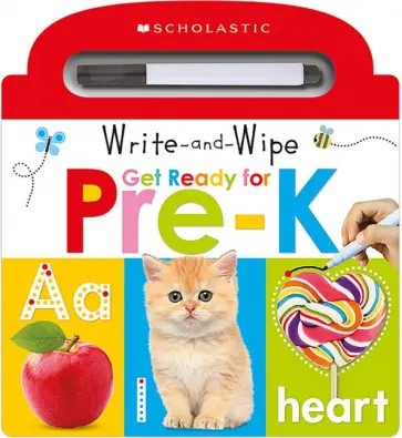 Write and Wipe Get Ready for Pre-K обложка книги