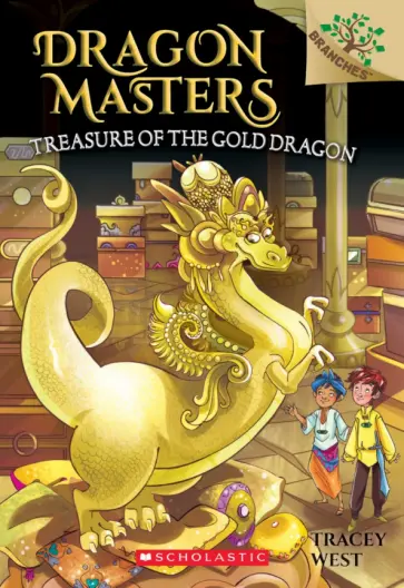 Tracey West - Treasure of the Gold Dragon обложка книги
