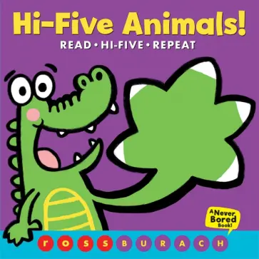 Ross Burach - Hi-Five Animals! обложка книги