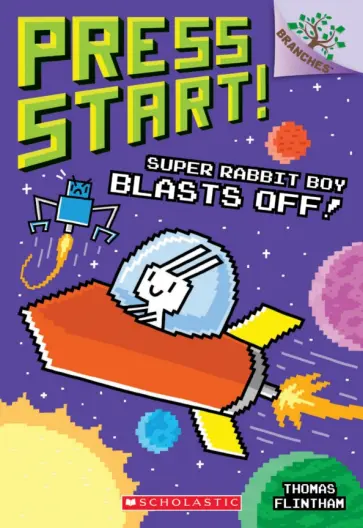 Thomas Flintham - Super Rabbit Boy Blasts Off! обложка книги