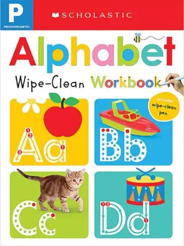 Pre-K. Alphabet. Wipe Clean Workbooks обложка книги