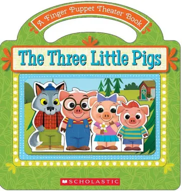 The Three Little Pigs. A Finger Puppet Theater Book обложка книги