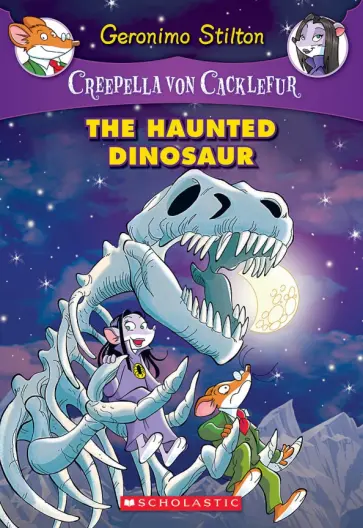 Geronimo Stilton - The Haunted Dinosaur обложка книги