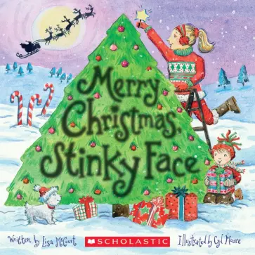 Lisa McCourt - Merry Christmas, Stinky Face обложка книги