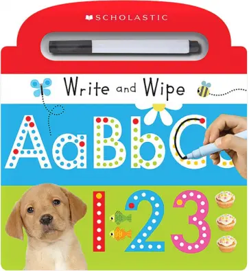 ABC 123. Write and Wipe обложка книги