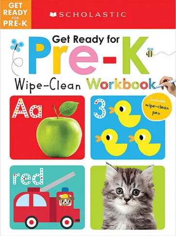 Wipe-Clean Workbooks. Get Ready for Pre-K Wipe-Clean Workbooks. Get Ready for Pre-K обложка книги