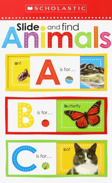 Slide and Find Animals обложка книги