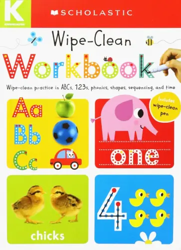 Wipe Clean Workbooks. Kindergarten Wipe Clean Workbooks. Kindergarten обложка книги