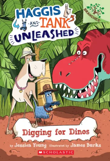 Jessica Young - Digging for Dinos обложка книги