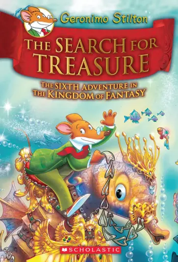 Geronimo Stilton - The Search for Treasure обложка книги