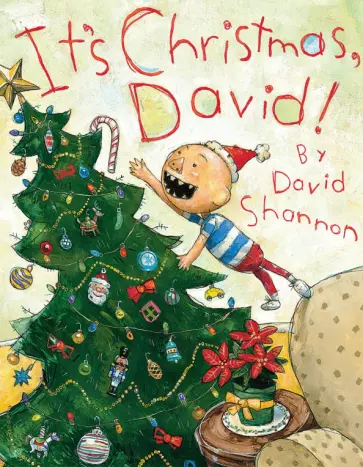 David Shannon - It's Christmas, David! обложка книги