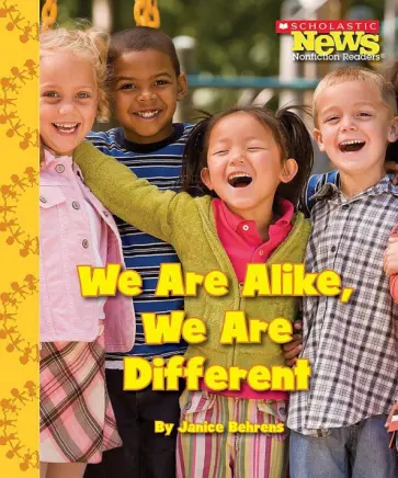 Janice Behrens - We Are Alike, We Are Different обложка книги
