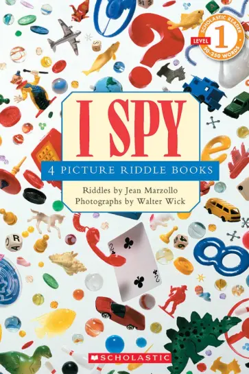 Jean Marzollo - I Spy. 4 Picture Riddle Books. Level 1 обложка книги