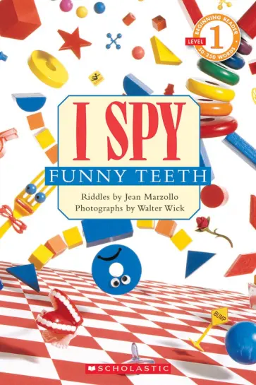 Jean Marzollo - I Spy Funny Teeth. Level 1 обложка книги