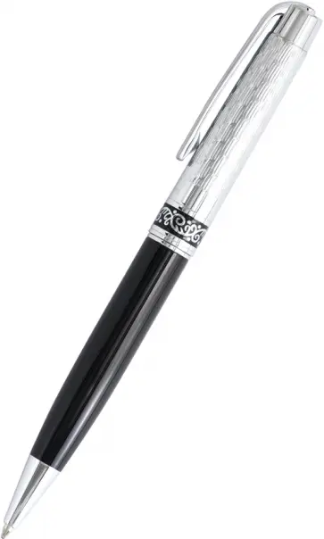 Ручка шариковая автоматическая подарочная Trento, синяя Ручка шариковая автоматическая подарочная Trento, синяя обложка книги