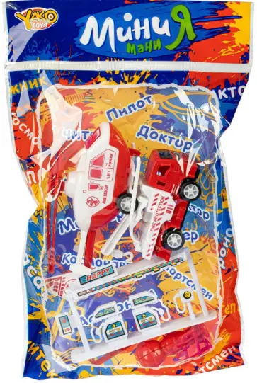 Набор Пожарная техника, 6 предметов обложка книги