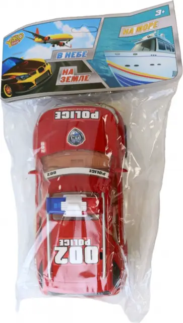 Инерционная машинка Police обложка книги