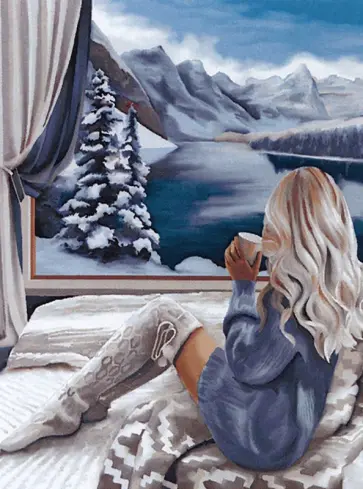 Алмазная мозаика Гармония уюта обложка книги