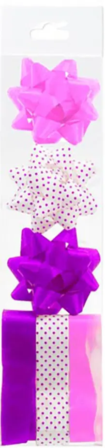 Набор для оформления подарков. Бант 3 шт.+ лента обложка книги