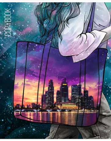 Тетрадь Моя Вселенная, 48 листов, клетка, в ассортименте Тетрадь Моя Вселенная, 48 листов, клетка, в ассортименте обложка книги