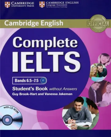 Brook-Hart, Jakeman - Complete IELTS. Bands 6.5-7.5. Student's Book without Answers (+CD) обложка книги