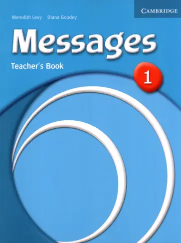 Levy, Goodey - Messages. Level 1. Teacher's Book обложка книги