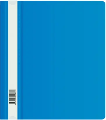 Папка-скоросшиватель Люкс, А5, синяя обложка книги