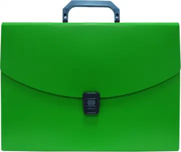 Портфель, 6 отделений, А4, зеленый Портфель, 6 отделений, А4, зеленый обложка книги