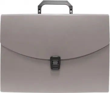 Портфель, 13 отделений, А4, серый Портфель, 13 отделений, А4, серый обложка книги