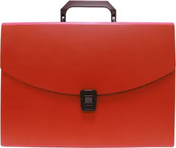 Портфель, 13 отделений, А4, красный Портфель, 13 отделений, А4, красный обложка книги