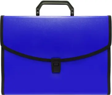 Портфель, 6 отделений, А4, синий Портфель, 6 отделений, А4, синий обложка книги