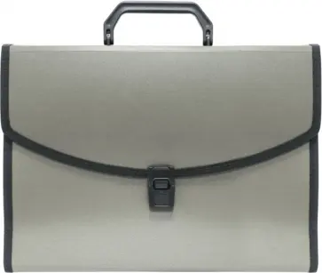 Портфель, 6 отделений, А4, серый Портфель, 6 отделений, А4, серый обложка книги