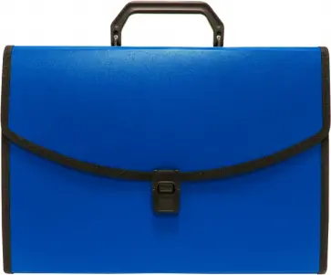 Портфель, 13 отделений, А4, синий Портфель, 13 отделений, А4, синий обложка книги