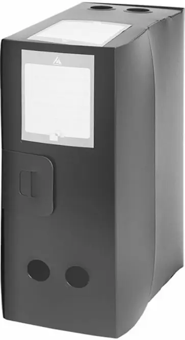 Папка-короб архивная, черная обложка книги