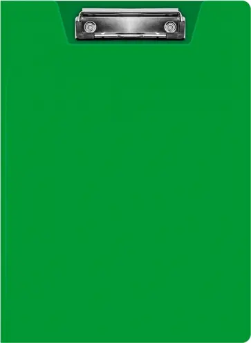 Папка клип-борд, А4, зеленая Папка клип-борд, А4, зеленая обложка книги
