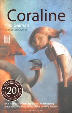 Neil Gaiman - Coraline обложка книги