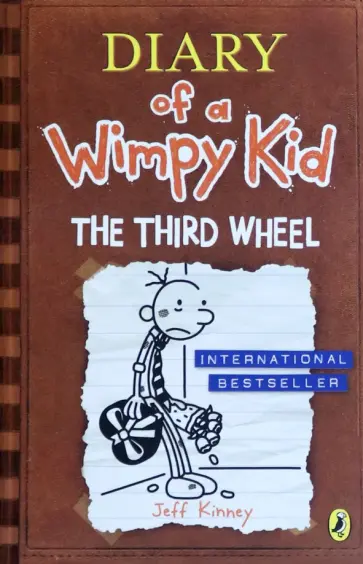 Jeff Kinney - Diary of a Wimpy Kid 7. The Third Wheel обложка книги