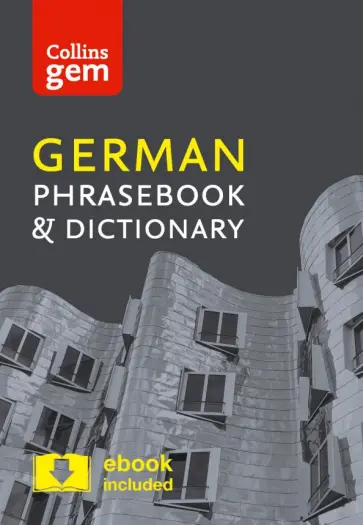 Collins German Phrasebook and Dictionary Gem Edition. Essential phrases and words обложка книги