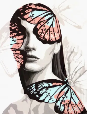 Рисование по номерам Эффект бабочки обложка книги