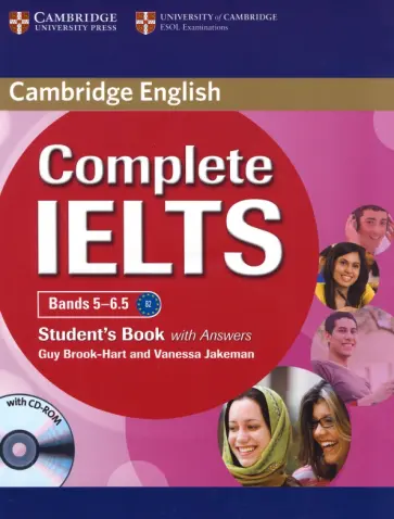 Brook-Hart, Jakeman - Complete IELTS. Bands 5–6.5. Student's Book with Answers (+CD) обложка книги