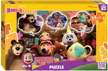 Puzzle-maxi 24 Маша и Медведь Puzzle-maxi 24 Маша и Медведь обложка книги