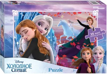 Puzzle-35 maxi Холодное сердце обложка книги