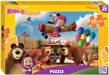 Puzzle-35 maxi Маша и Медведь Puzzle-35 maxi Маша и Медведь обложка книги